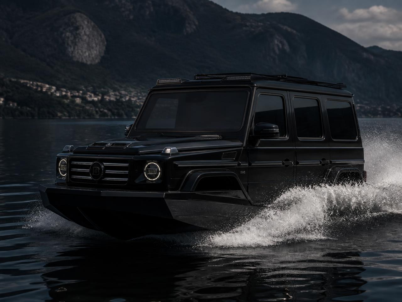 G-Wagon-Inspired Jet Car on Lake Norman